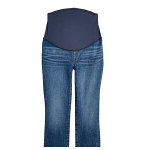 NWT Madewell Maternity Perfect Vintage Jeans Medium Wash Size 25